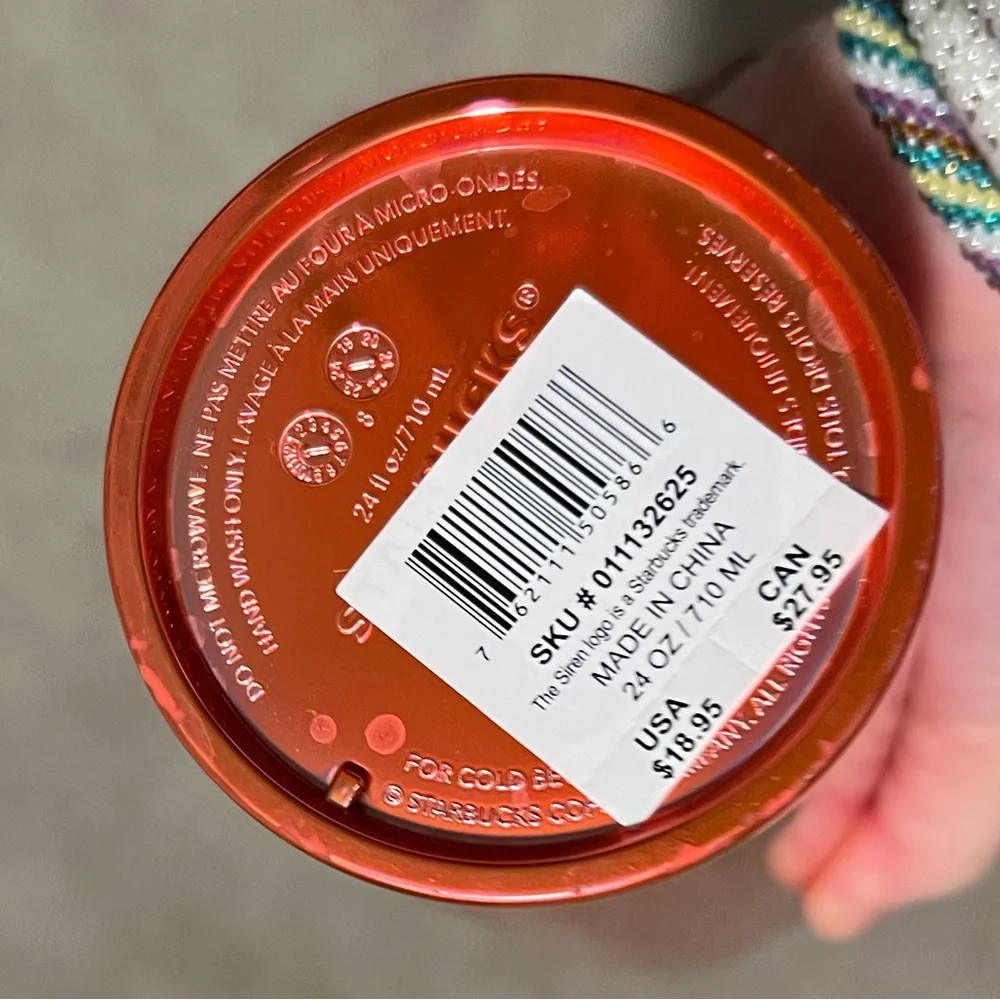 Starbucks 24oz tumbler (Red Only)